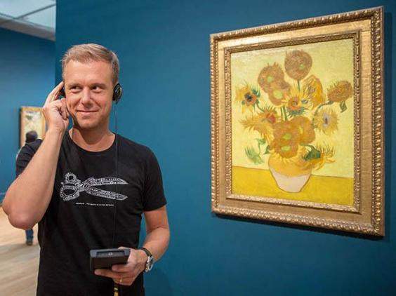 Armin van Buuren at Van Gogh's Museum