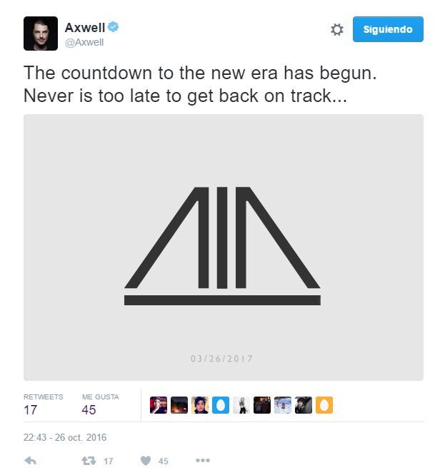 Axwell hints at Swedish House Mafia reunion