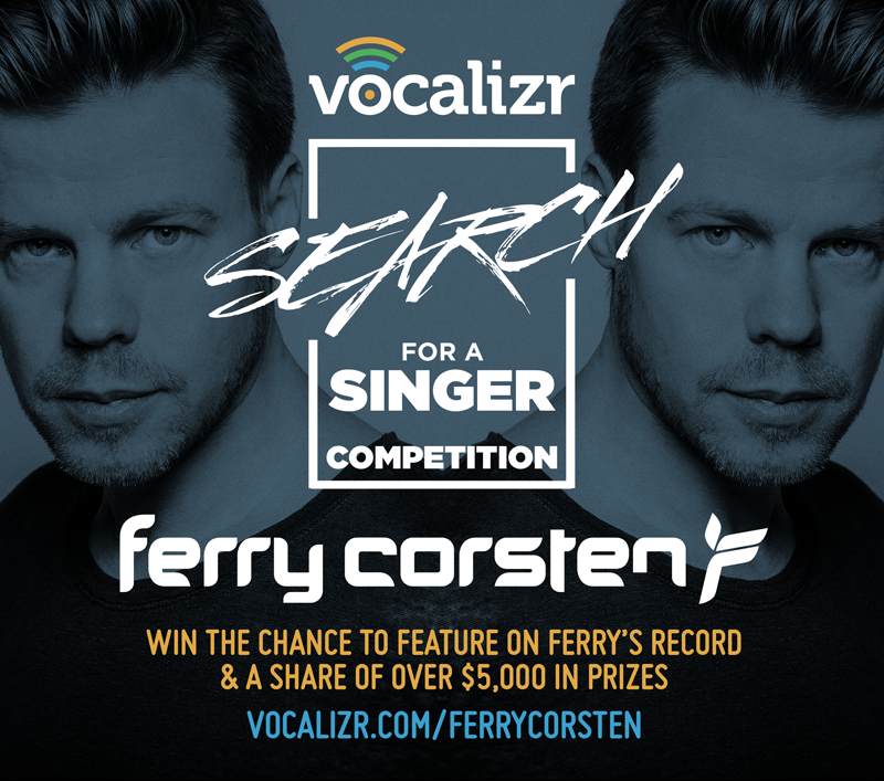 Ferry Corsten , Vocalizr contest