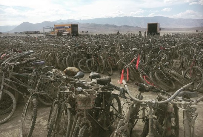 burning man bikes