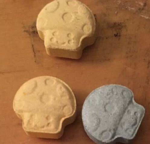 blue mushroom ecstasy pills