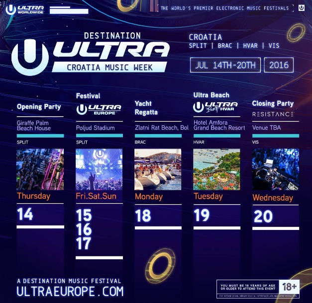 Ultra schedule