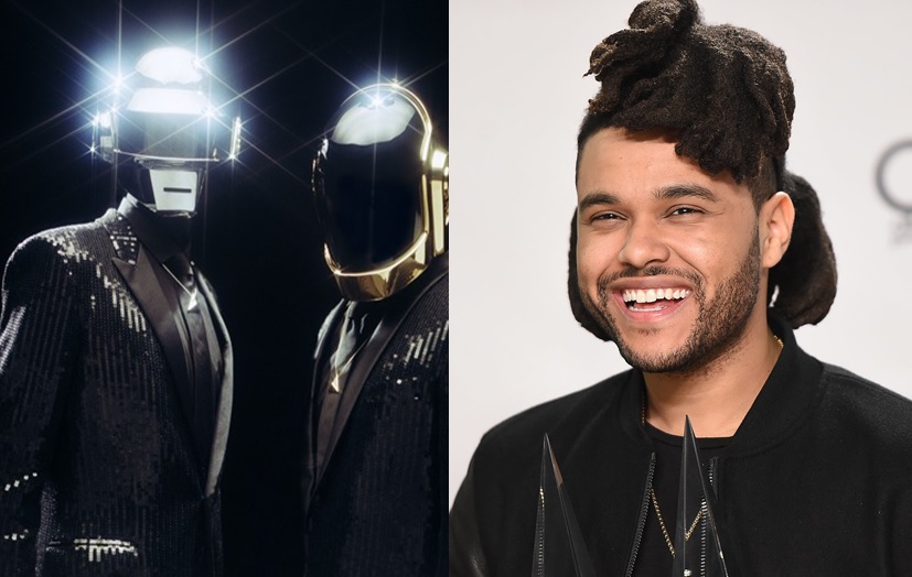 the weeknd and daft punk songs
