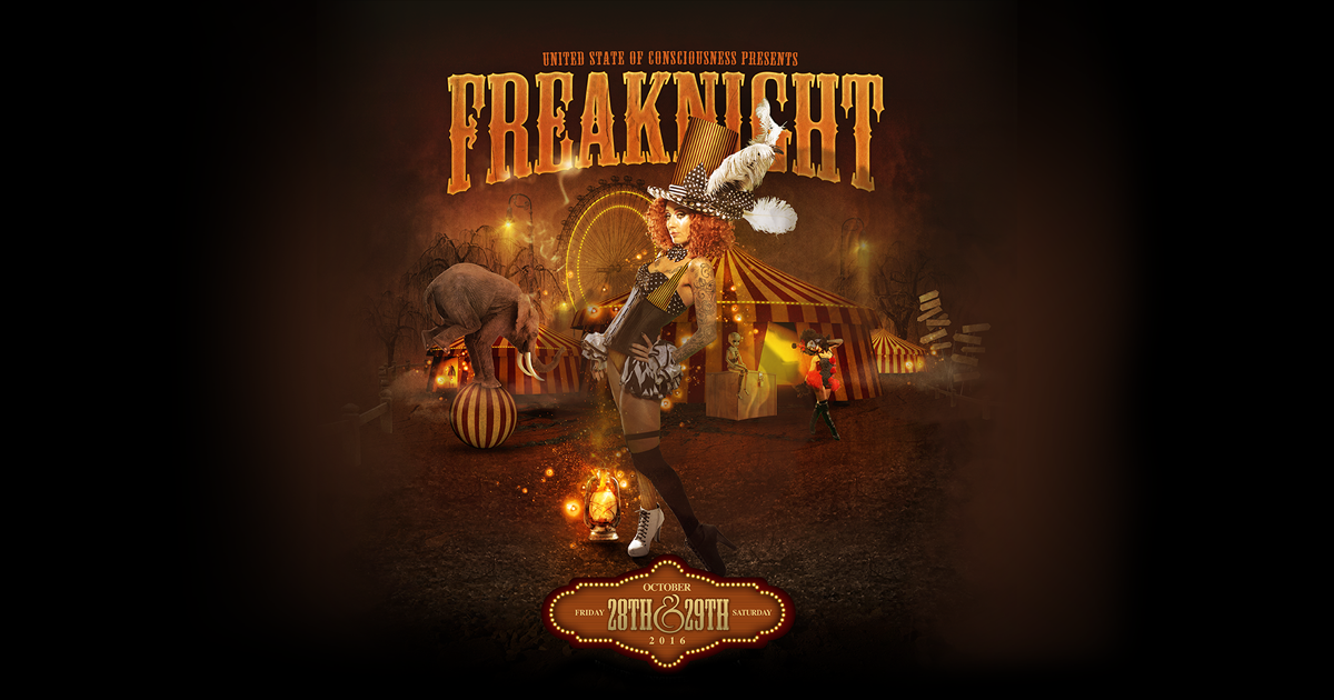 Halloween EDM Events, Freaknight