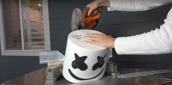 Marshmello's helmet