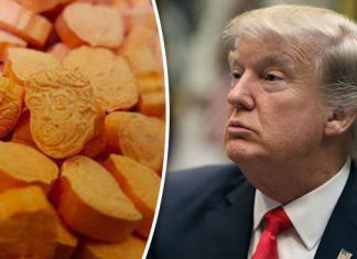 Donald Trump ecstasy pills