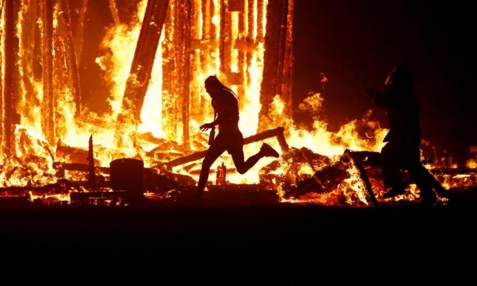 burning man 2017 death