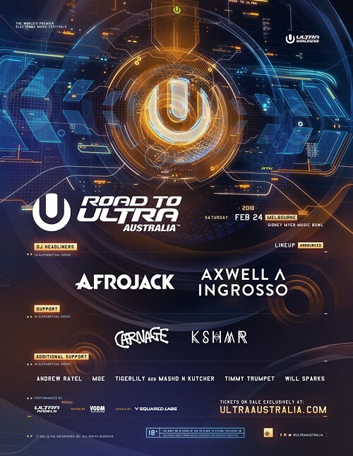 ULTRA Worldwide just dropped stellar Lineup for Road to ULTRA Australia