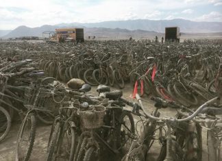 burning man bikes