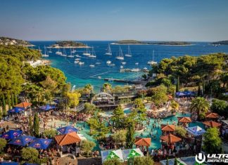 ultra beach hvar