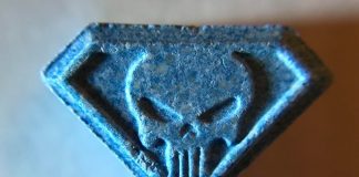 blue punisher ecstasy pill