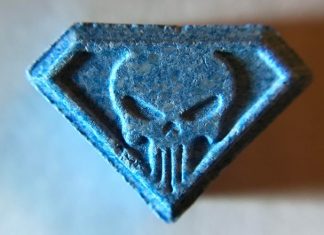 blue punisher ecstasy pill