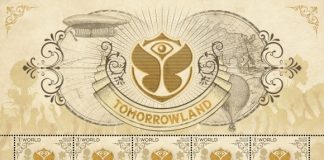 tomorrowland post stamps