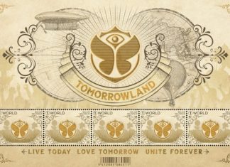tomorrowland post stamps