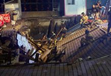 More than 300 people injured as platform falls into sea at Music Festival