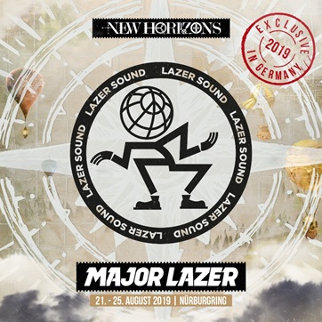 New Horizons Festival Reveal Major Lazer As First Exclusive Headliner For 19 Edition