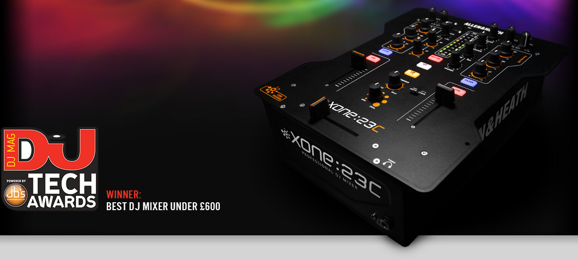Allen&Heath's Xone23C brings together the best of digital DJing and