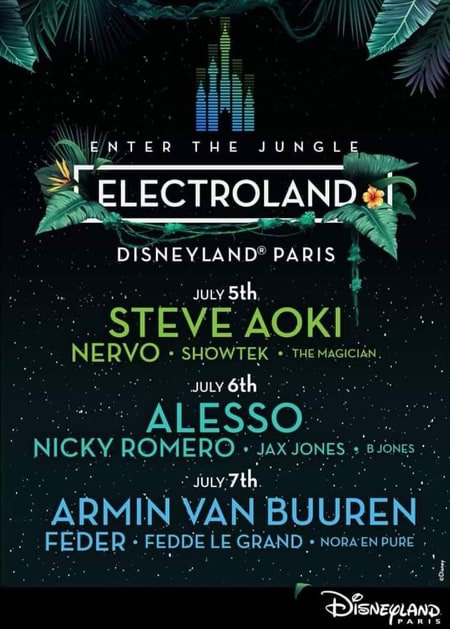 Electroland Disneyland edm festival