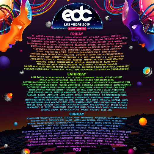 edc las vegas 2019 lineup