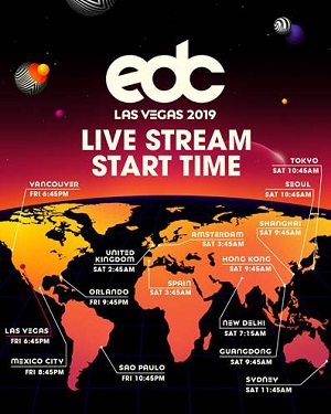 edc las vegas live stream