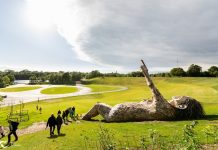 De Schorre Park in Boom, received another piece of artwork, thanks to Tomorrowland