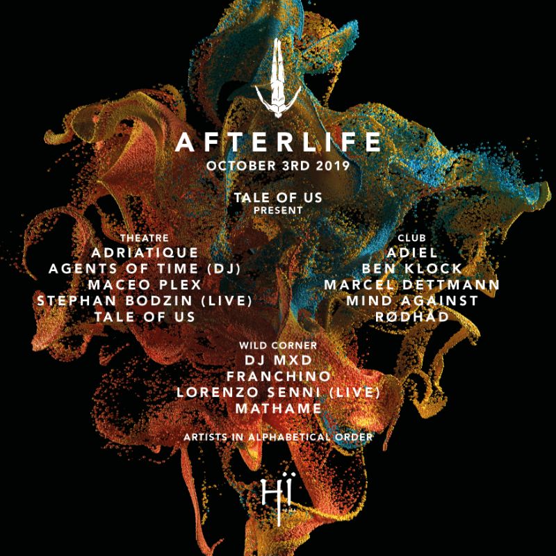 Tale Of Us announce Afterlife 2019 Closing Party Line Up Rave