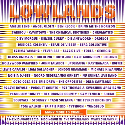 Bildergebnis für lowlands festival 2020 line up