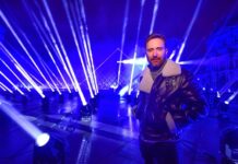 David Guetta celebrated the New Year at the Musée du Louvre with his biggest production to date David Guetta