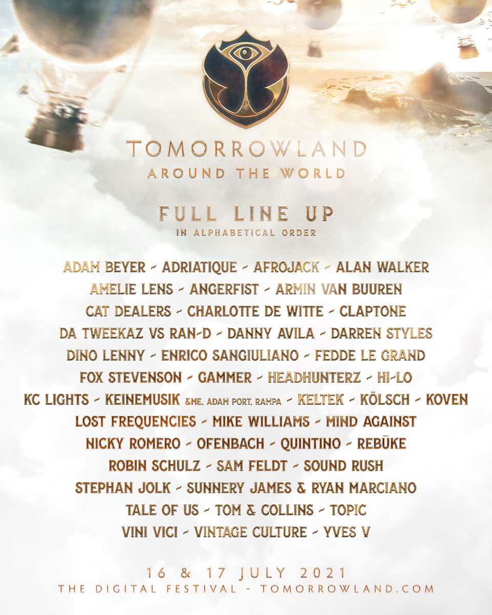 Tomorrowland unveils stellar lineup for the second edition of 