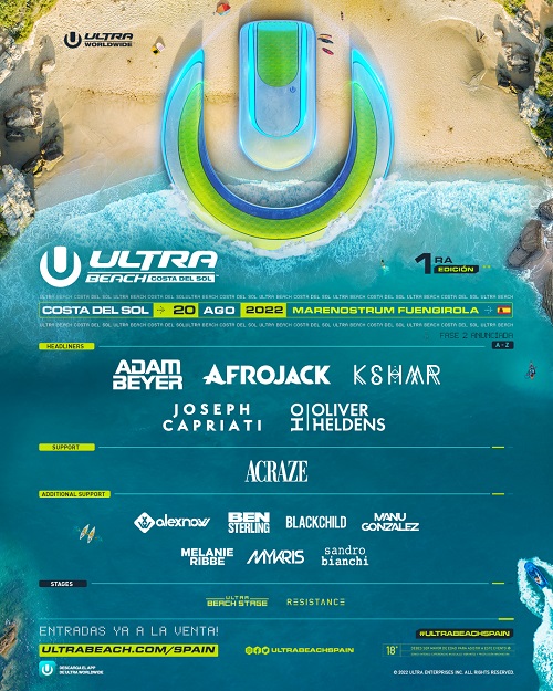 Ultra Music Festival arrives in Spain with its signature series Ultra ...