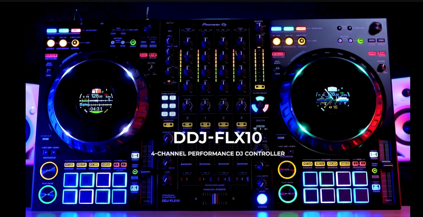 DDJ-FLX10 4-Channel DJ Controller by Pioneer DJ