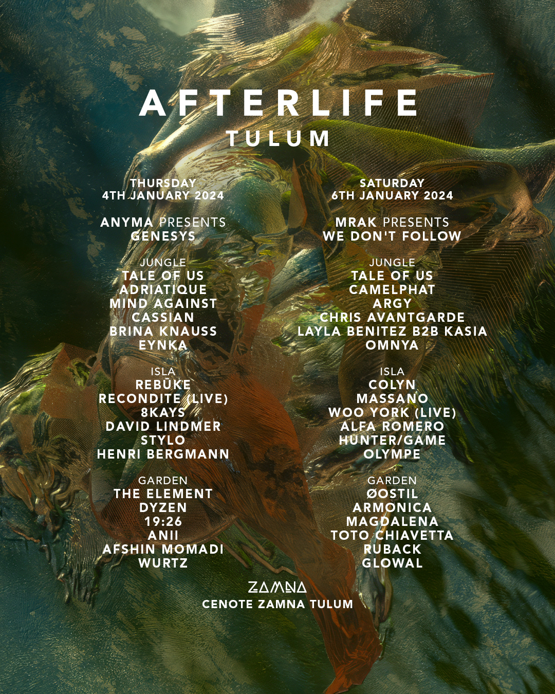 Afterlife Announces Sprawling 2024 Tour in Latin America 