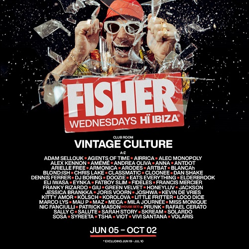 FISHER Ibiza 2024