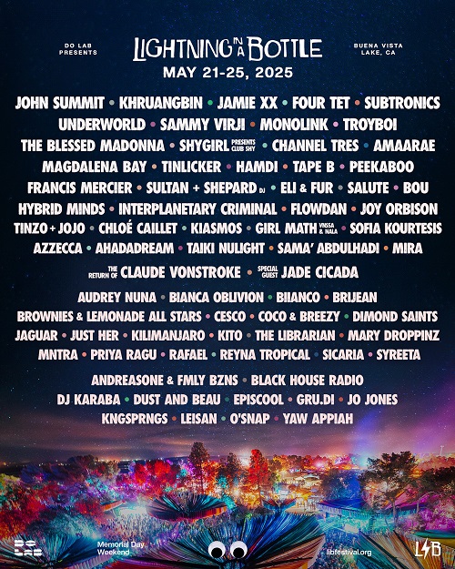 Lightning in a Bottle 2025 lineup