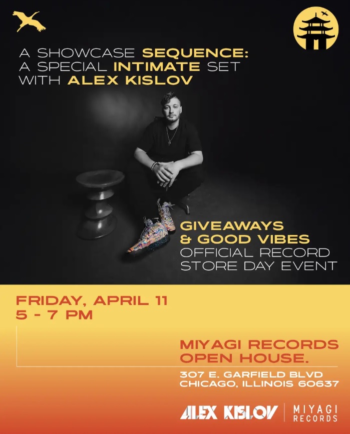 Alex Kislov Record Store Day event