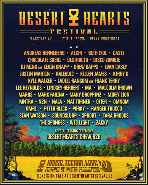 Desert Hearts Festival 2025 lineup