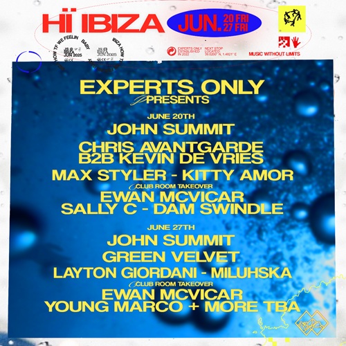 John Summit Ibiza 2025 Lineup