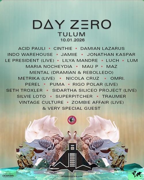 Day Zero Tulum 2026 lineup