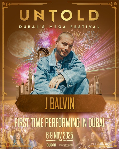 UNTOLD Dubai J BALVIN