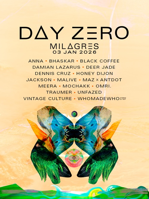 Day Zero Milagres 2026 lineup