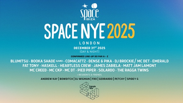 Space NYE 2025 lineup