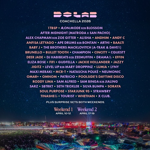Coachella Do LaB 2026 lineup