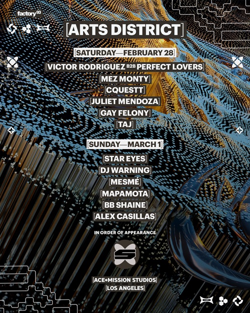 Skyline Festival 2026 Arts District Lineup