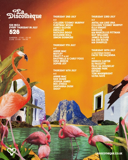 La Discothèque Ibiza 2026 Lineup