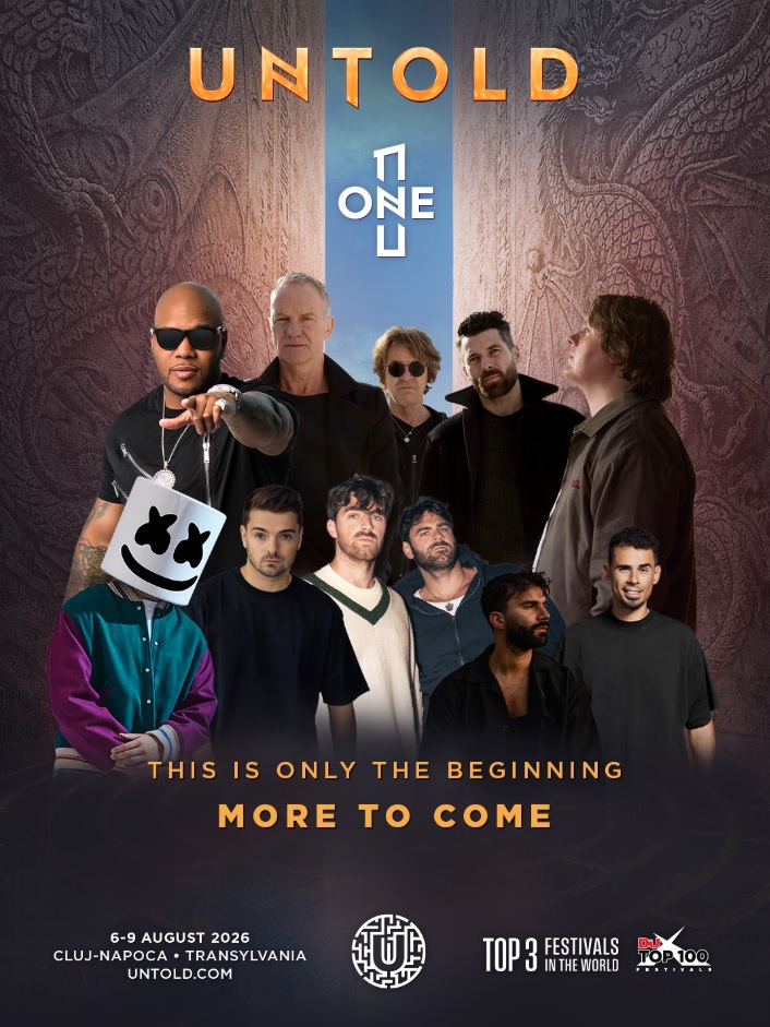 UNTOLD Festival 2026 Lineup Phase 1