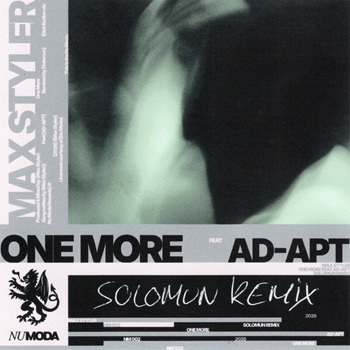 Max Styler One More (ft. Ad-Apt) [Solomun Remix]