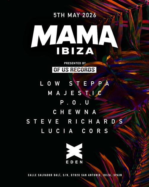 MAMA Ibiza 2026 lineup EDEN