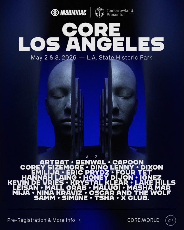 CORE Los Angeles 2026 Lineup