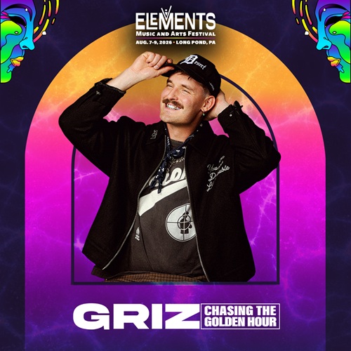 GRiZ Chasing The Golden Hour Elements Festival 2026