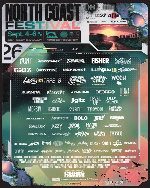 North Coast Music Festival 2026 Lineup Phase 2